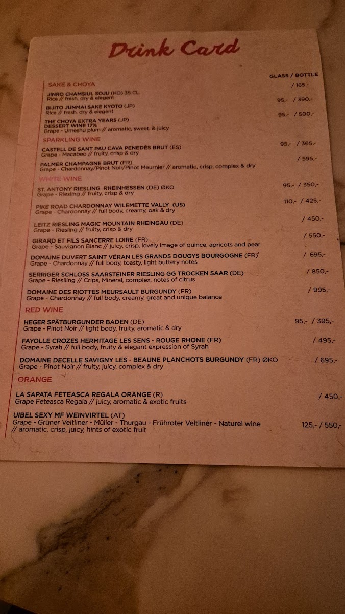 Menu - Hidden Dimsum photo 1