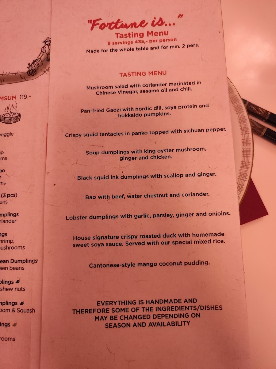 Menu - Hidden Dimsum photo 6